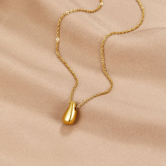 Collar de Gota Dorada