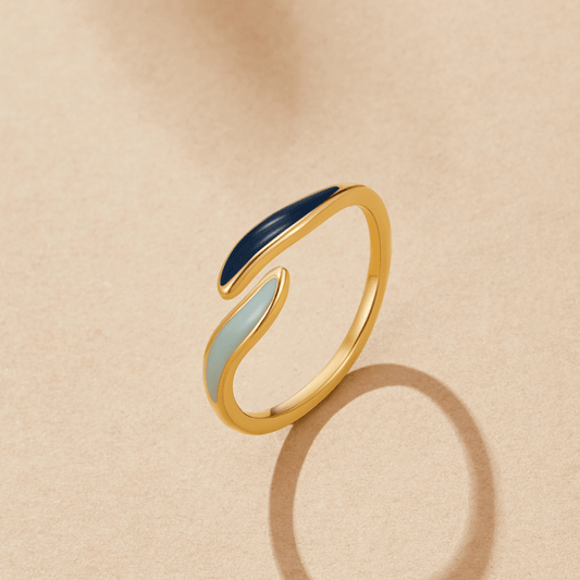 Anillo Envolvente de Olas del Océano Azul