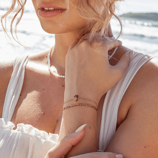 Pulsera de Piña de Cristal