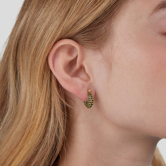 Pendientes de Aro Belleza de Esmeralda