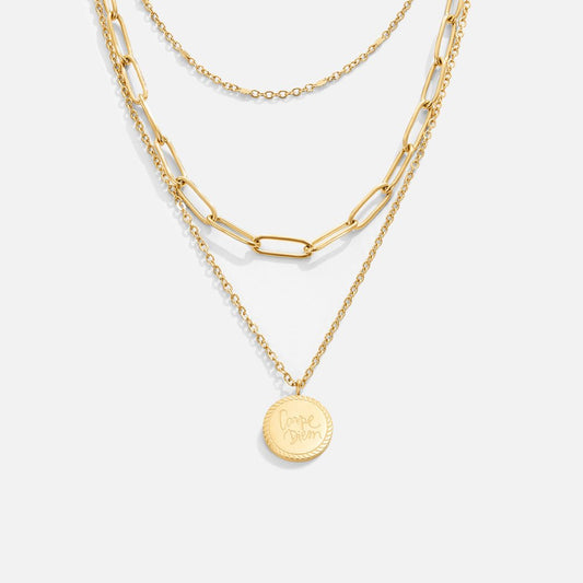 Collar de Monedas en Capas