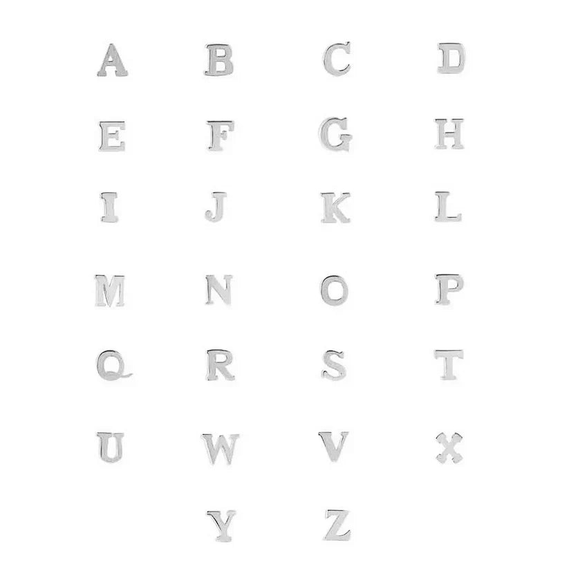 Pulsera Vita Signa con Inicial | Oro Blanco