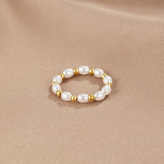 Anillo de Perla Mini