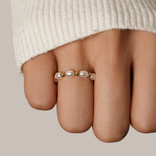 Anillo de Perla Mini