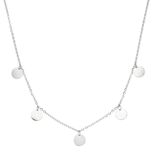 Collar Buda | Oro Blanco