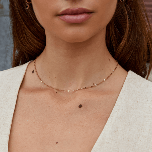 Collar de Cadena Dorada