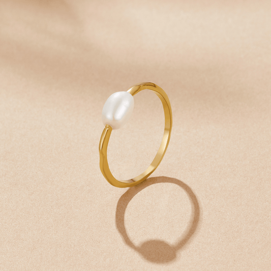 Anillo de Perla de Agua Dulce