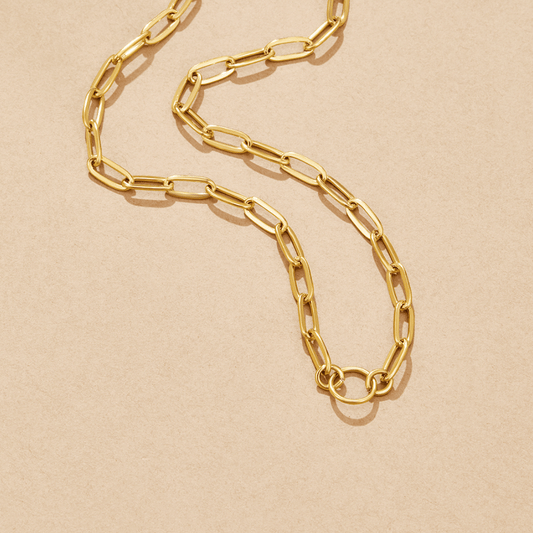 Collar de Eslabones con Colgante
