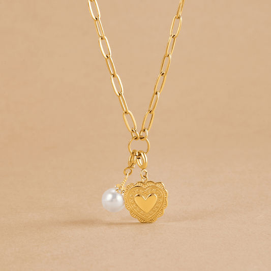 Collar de Eslabones con Colgante