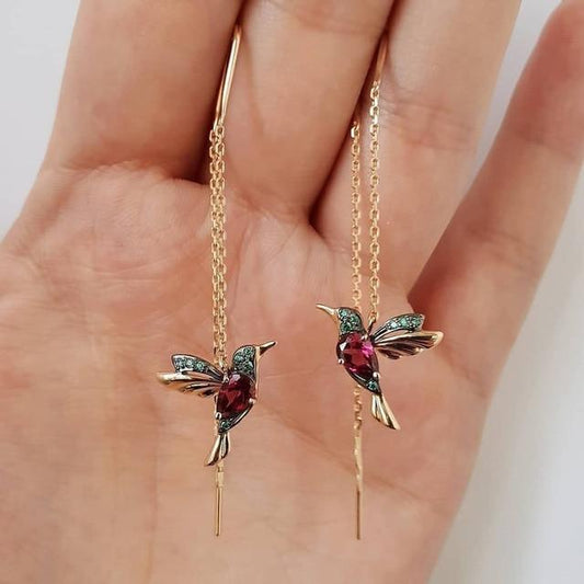 Pendientes de Colibrí