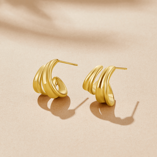Pendientes de Aro Torcido