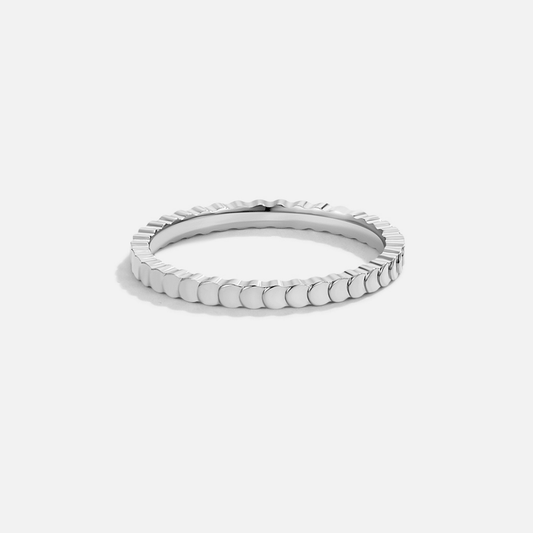 Anillo Plateado